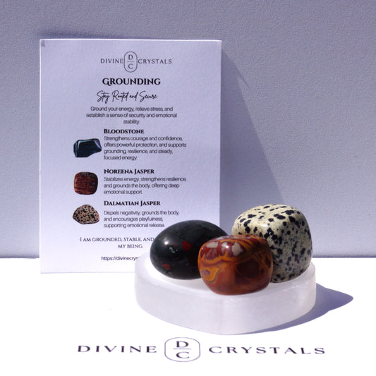 GROUNDING – Crystal Tumble Set
