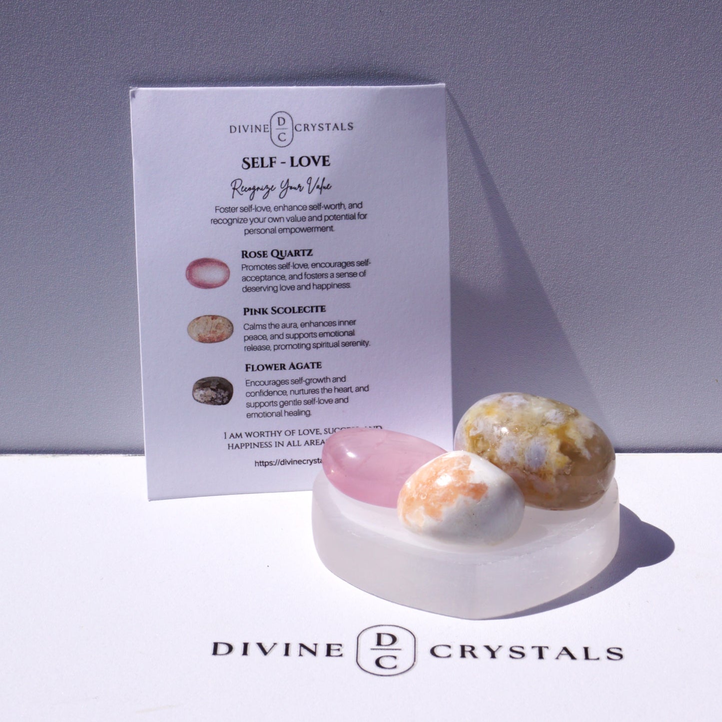 SELF-LOVE – Crystal Tumble Set