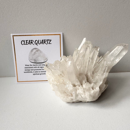 Clear Quartz Cluster