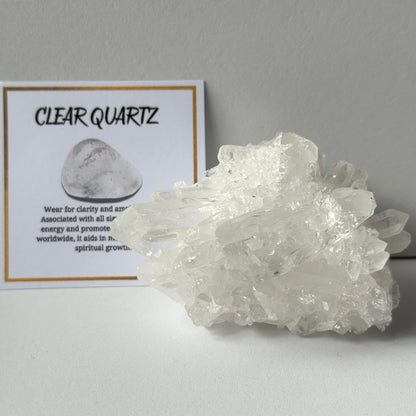 Clear Quartz Cluster
