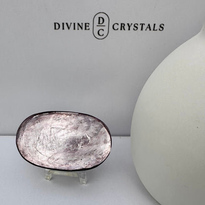 Lepidolite with Mica Palms & Hearts