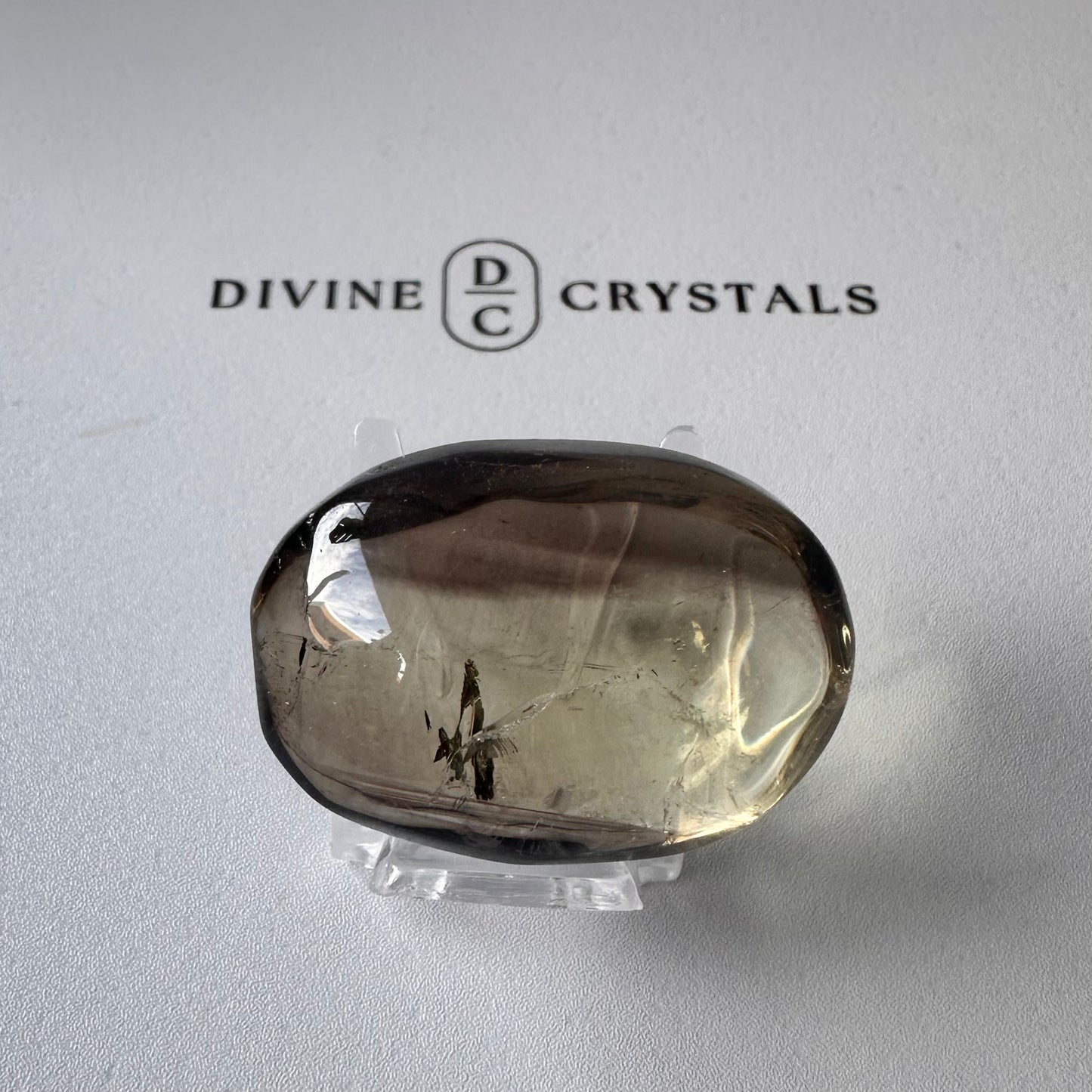 Smoky Citrine Palm Stones