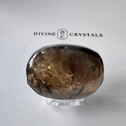 Smoky Citrine Palm Stones