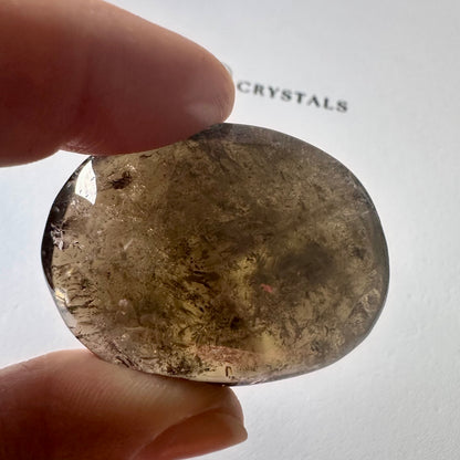 Smoky Citrine Palm Stones