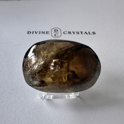 Smoky Citrine Palm Stones