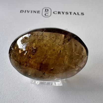 Smoky Citrine Palm Stones