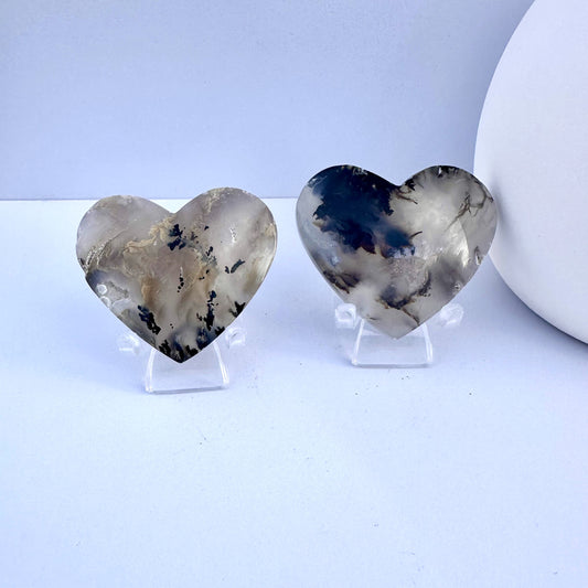 Dendritic Agate Heart