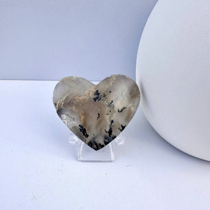 Dendritic Agate Heart