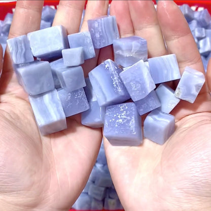 Blue Lace Agate Cube