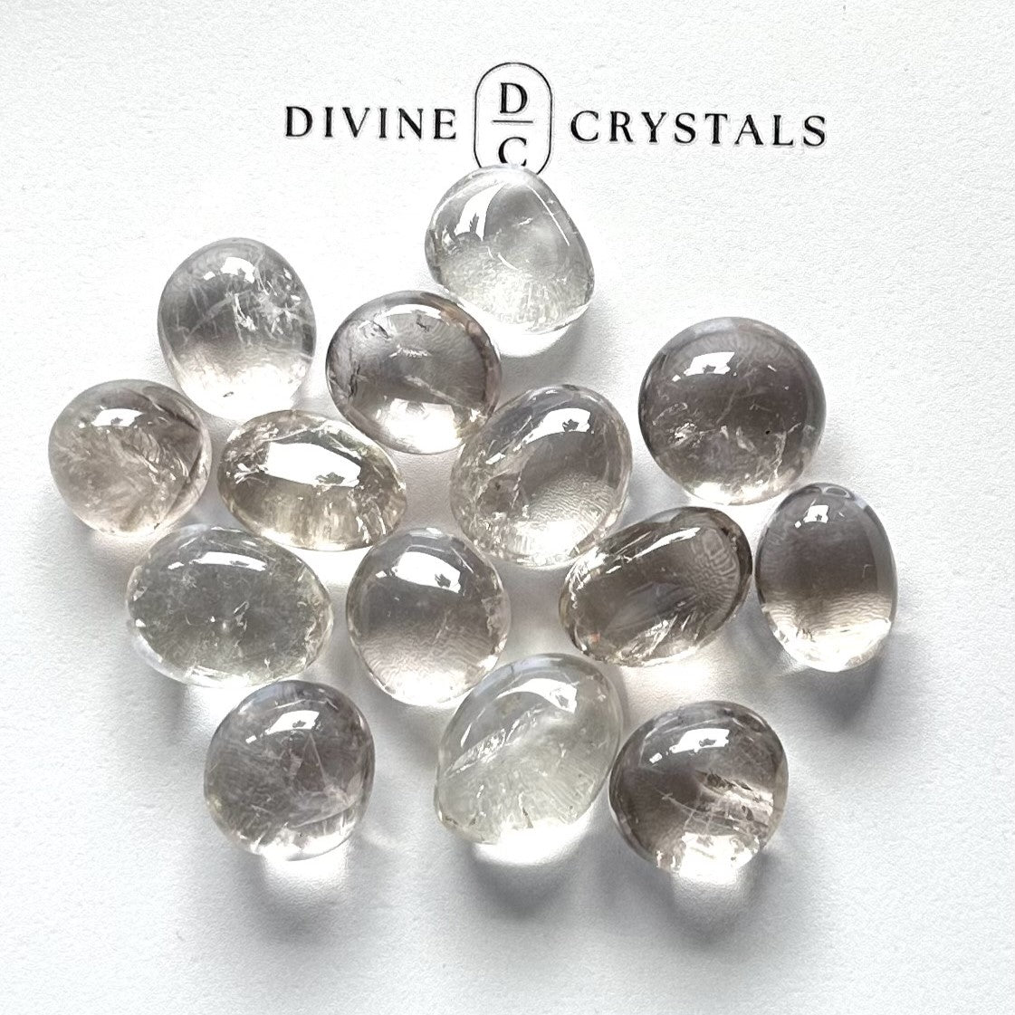 Small Clear Quartz Tumble