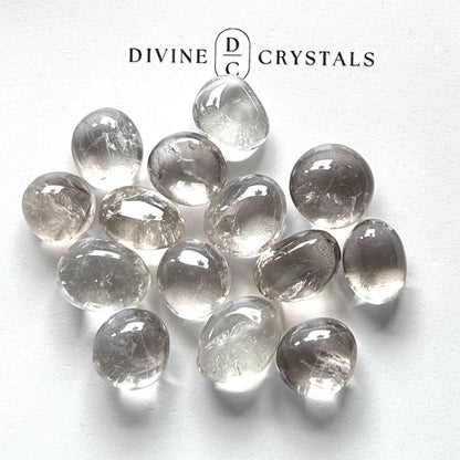 Small Clear Quartz Tumble