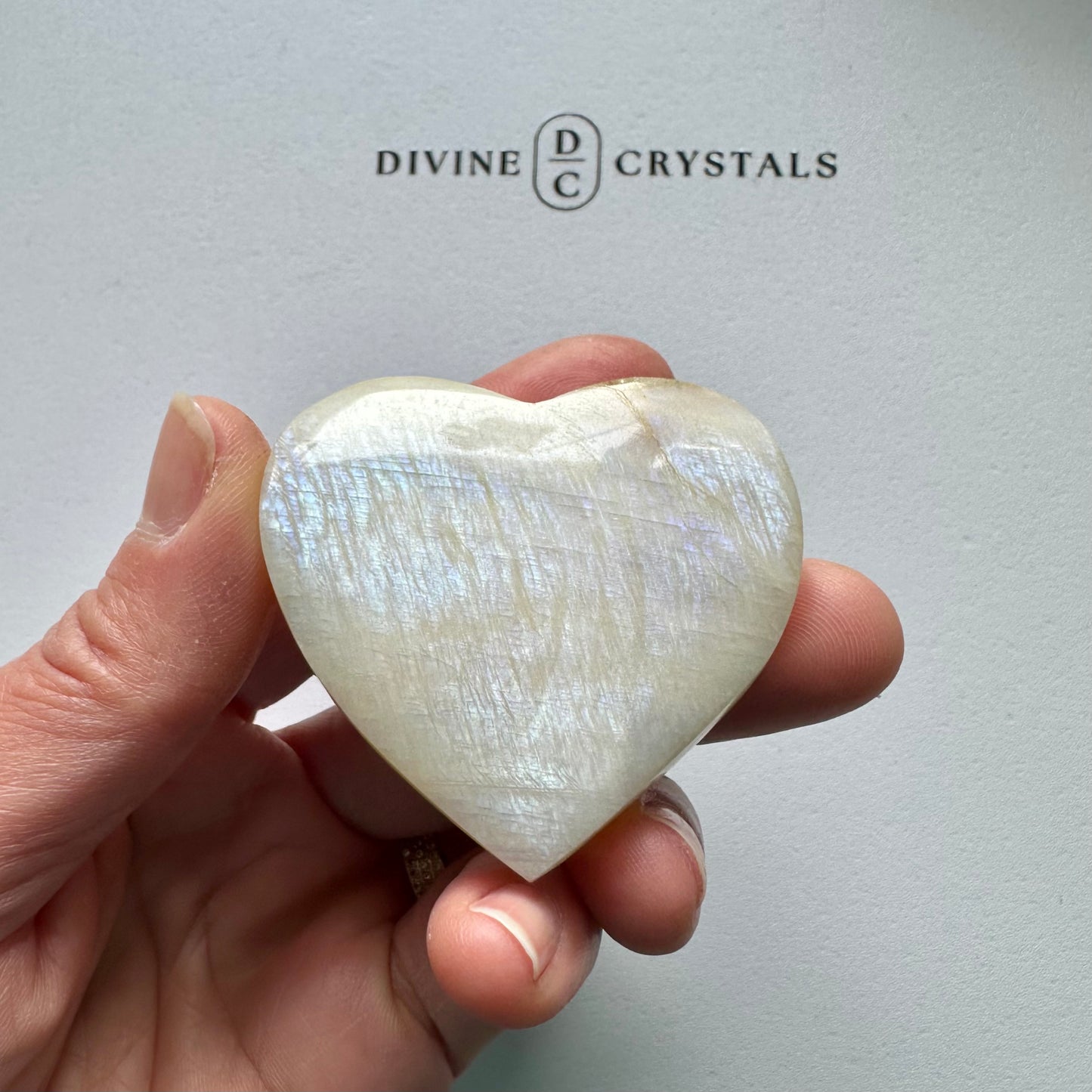 High Quality Moonstone Heart