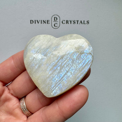 High Quality Moonstone Heart