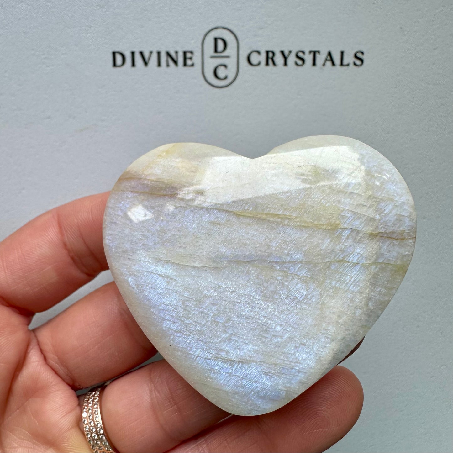 High Quality Moonstone Heart
