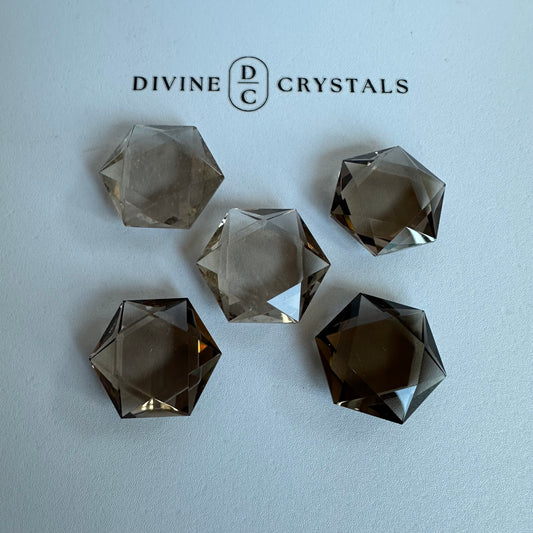 Star of David Smoky Quartz