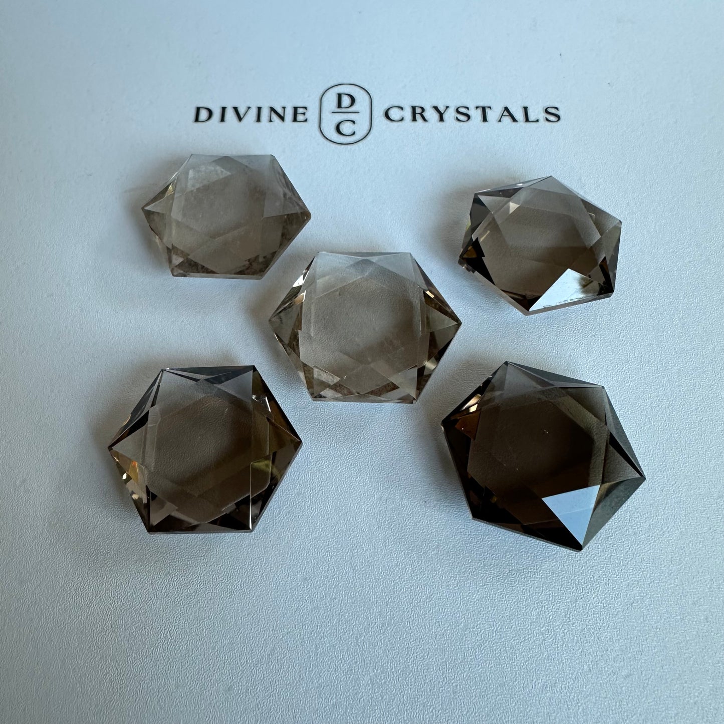 Star of David Smoky Quartz