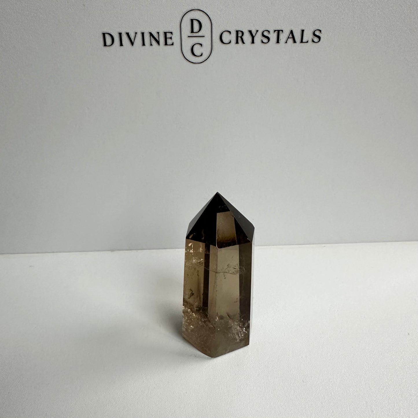 Smoky Quartz Crystal Tower