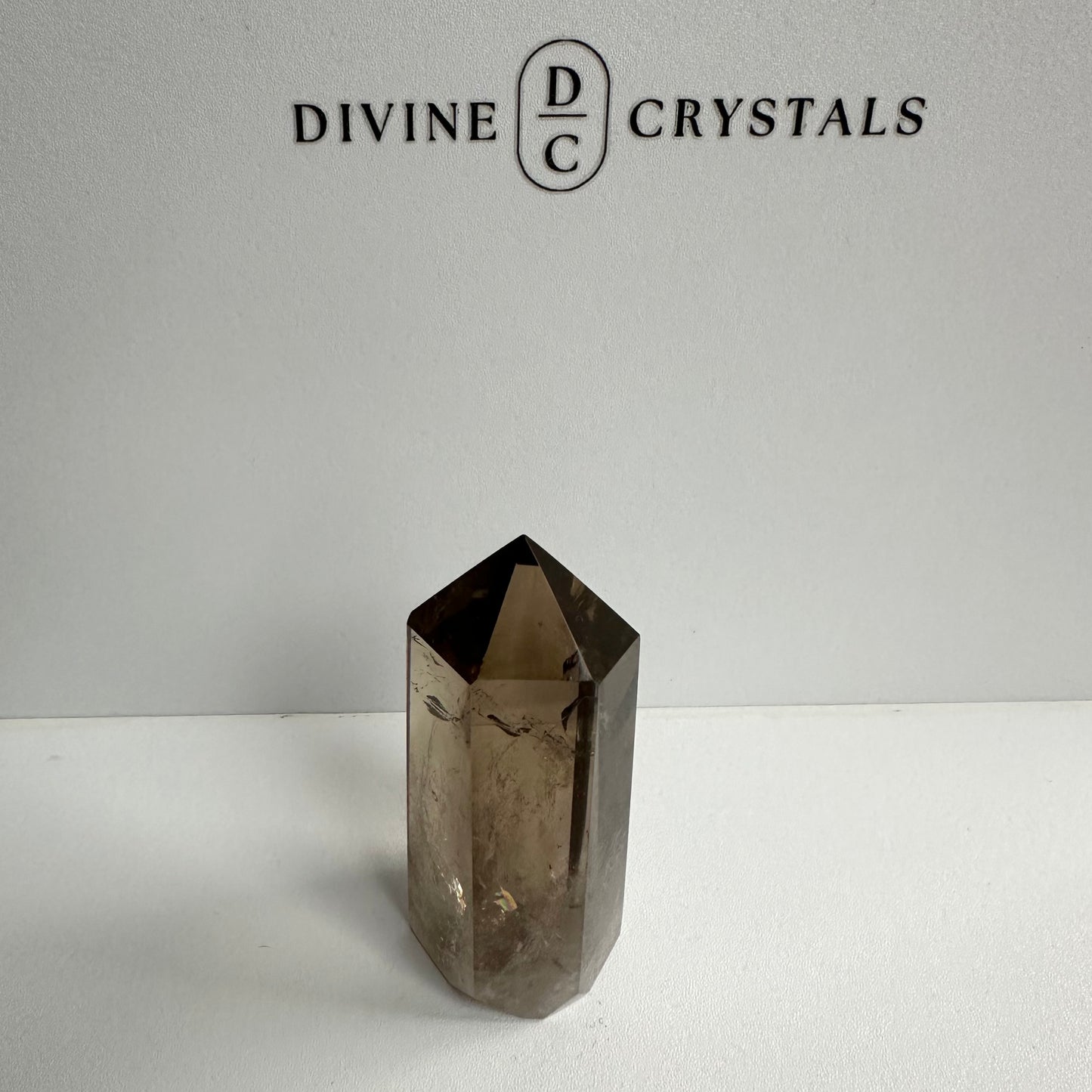 Smoky Quartz Crystal Tower