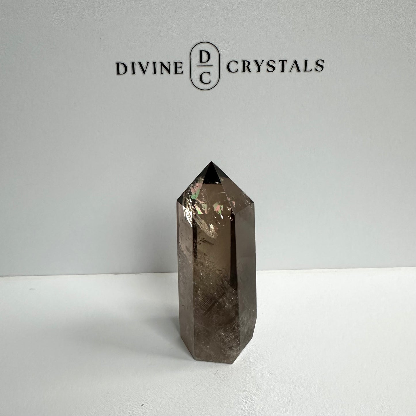 Smoky Quartz Crystal Tower