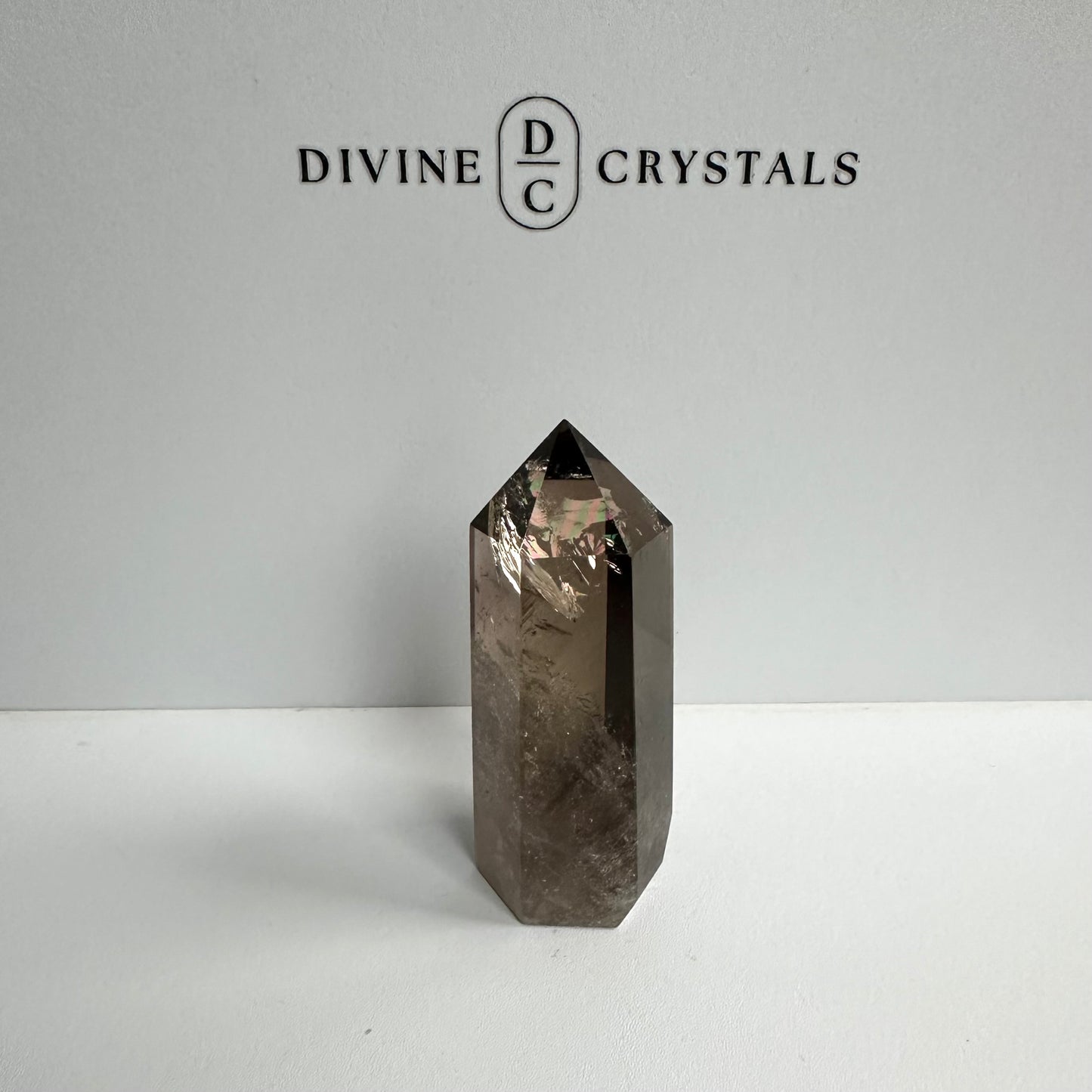 Smoky Quartz Crystal Tower