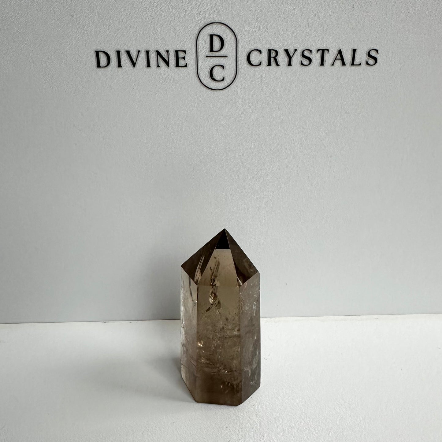 Smoky Quartz Crystal Tower