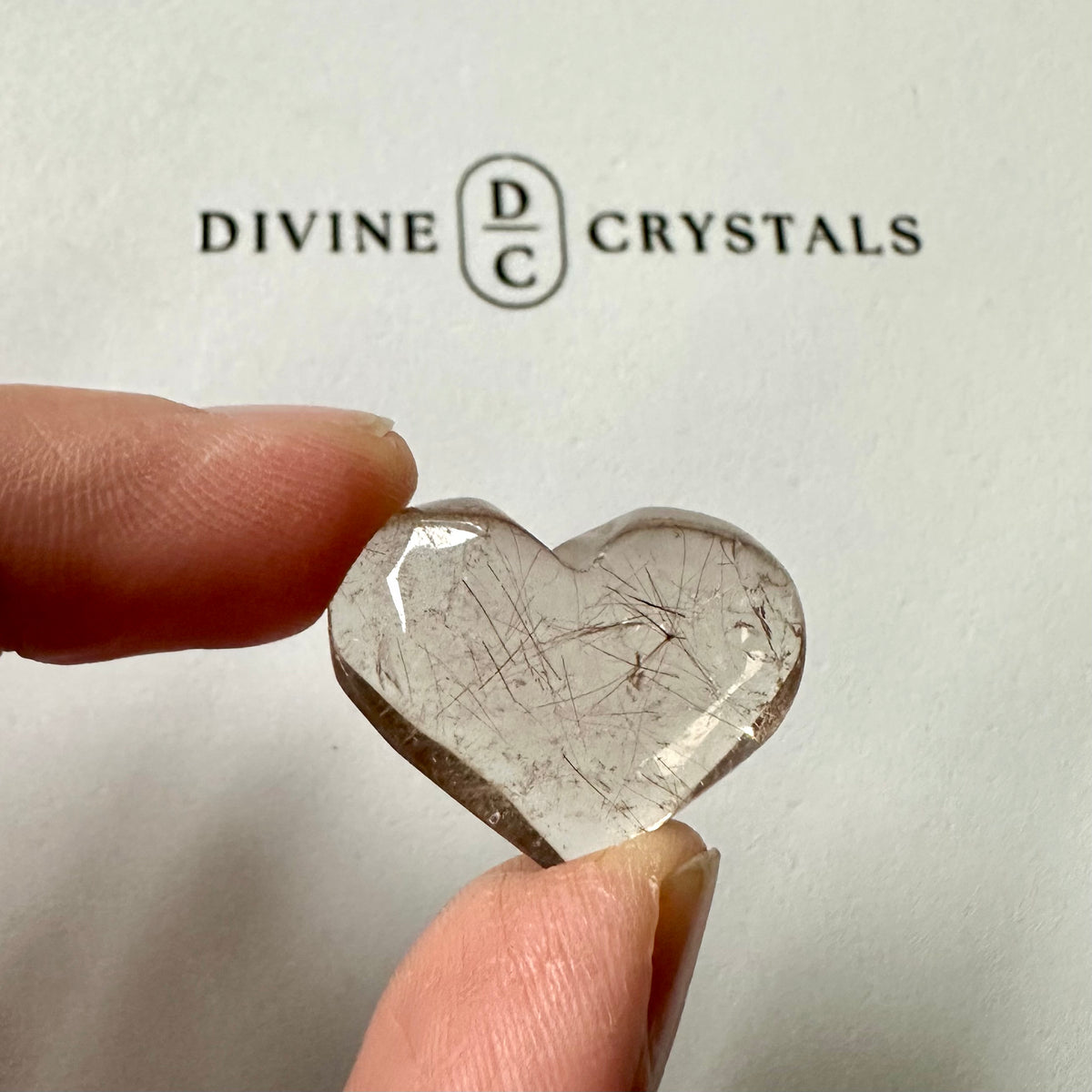 Golden Rutile Heart – Clarity & Abundance