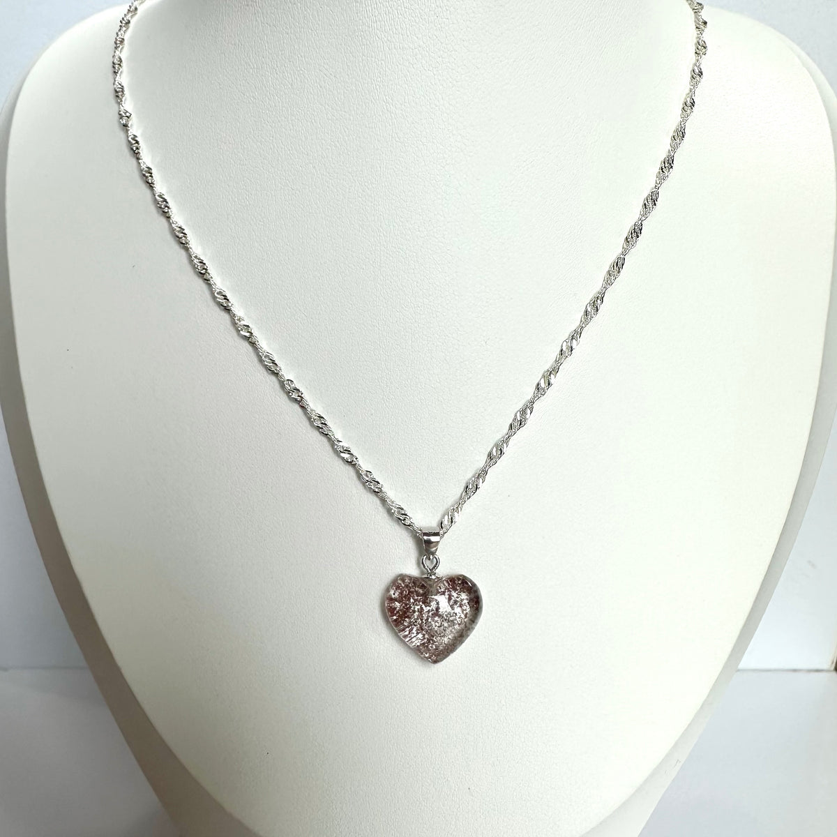 Garden Quartz Pendant – Grounding & Growth