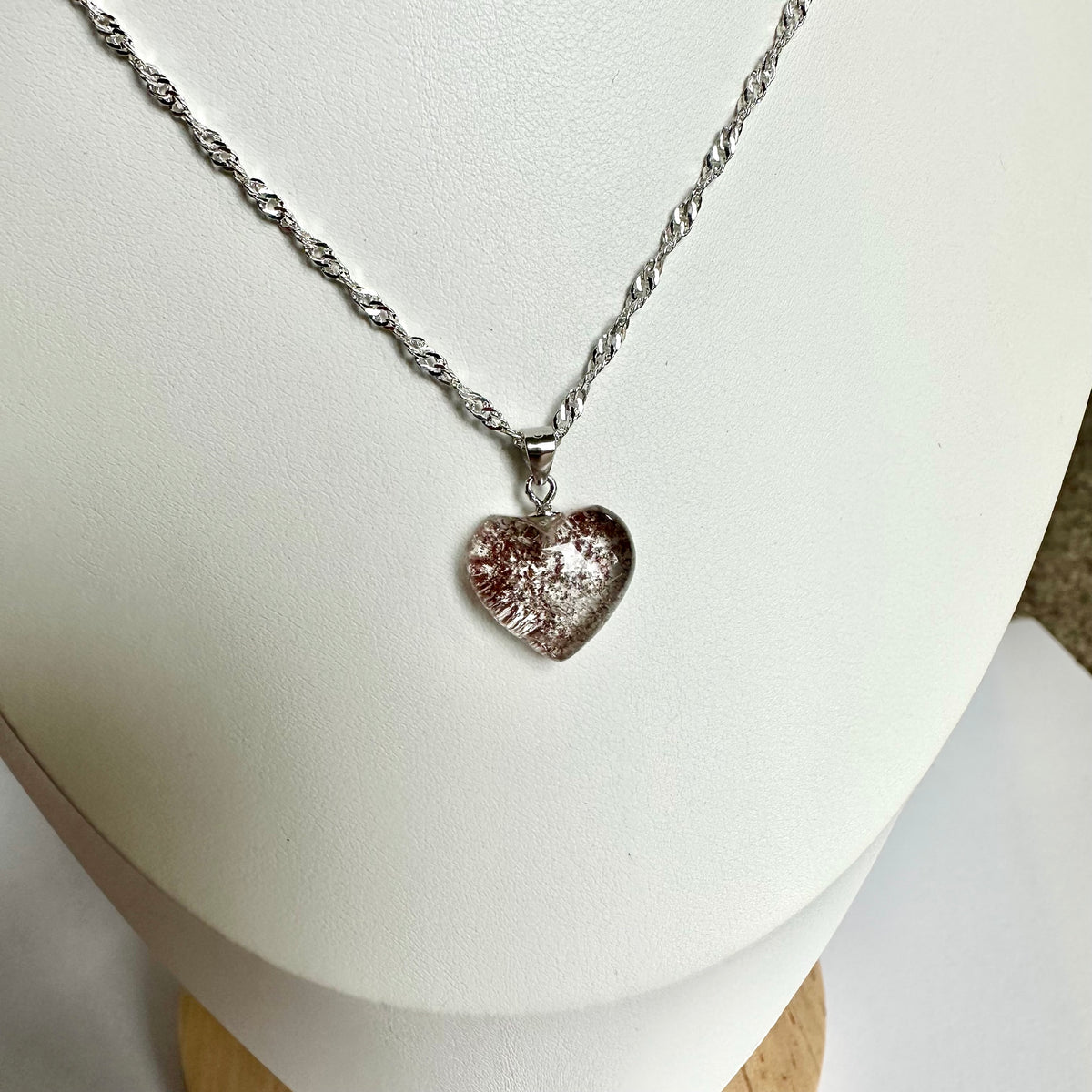 Garden Quartz Pendant – Grounding & Growth