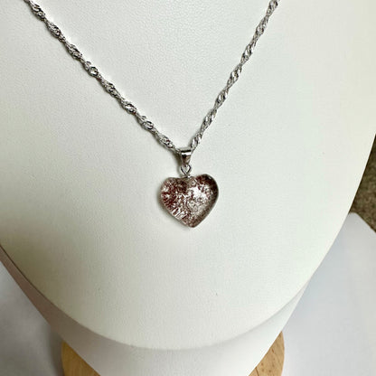 Garden Quartz Pendant – Grounding & Growth