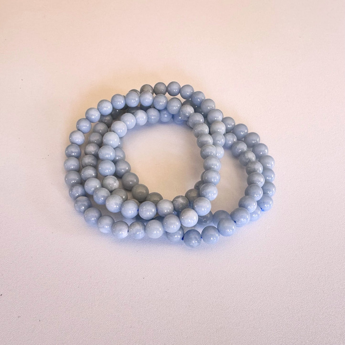 Angelite Bracelet (Serenity) – 6mm