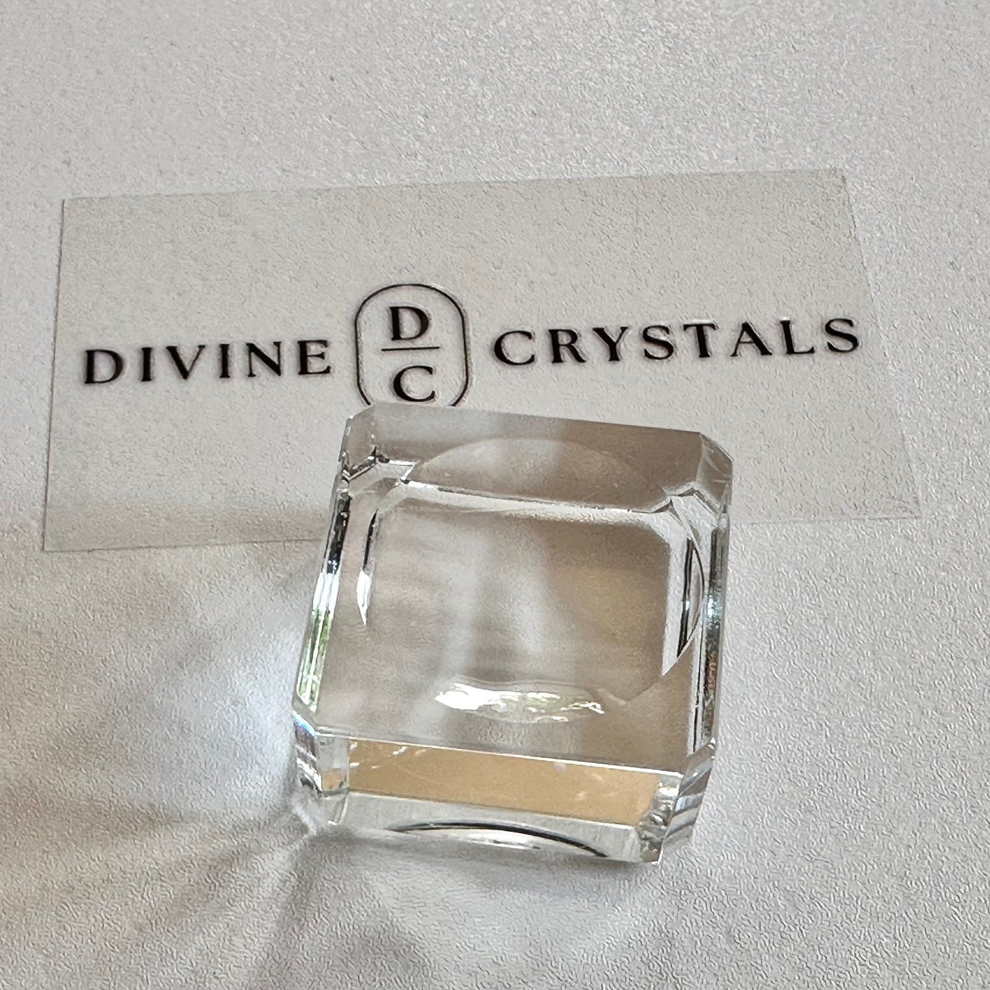 Clear Crystal Sphere Stands (4 Sizes)