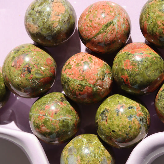 Unakite Mini Sphere