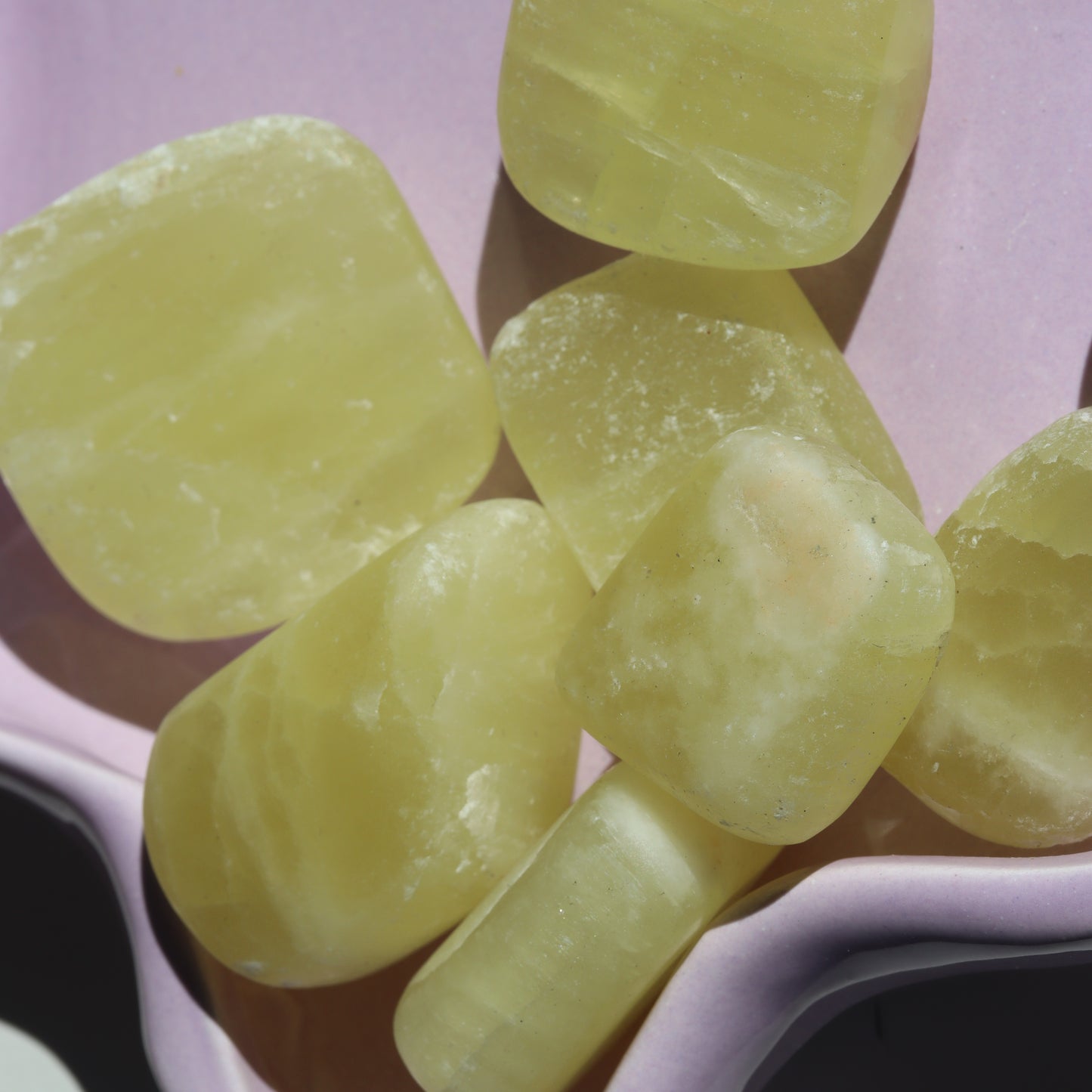 Pineapple Calcite Tumble