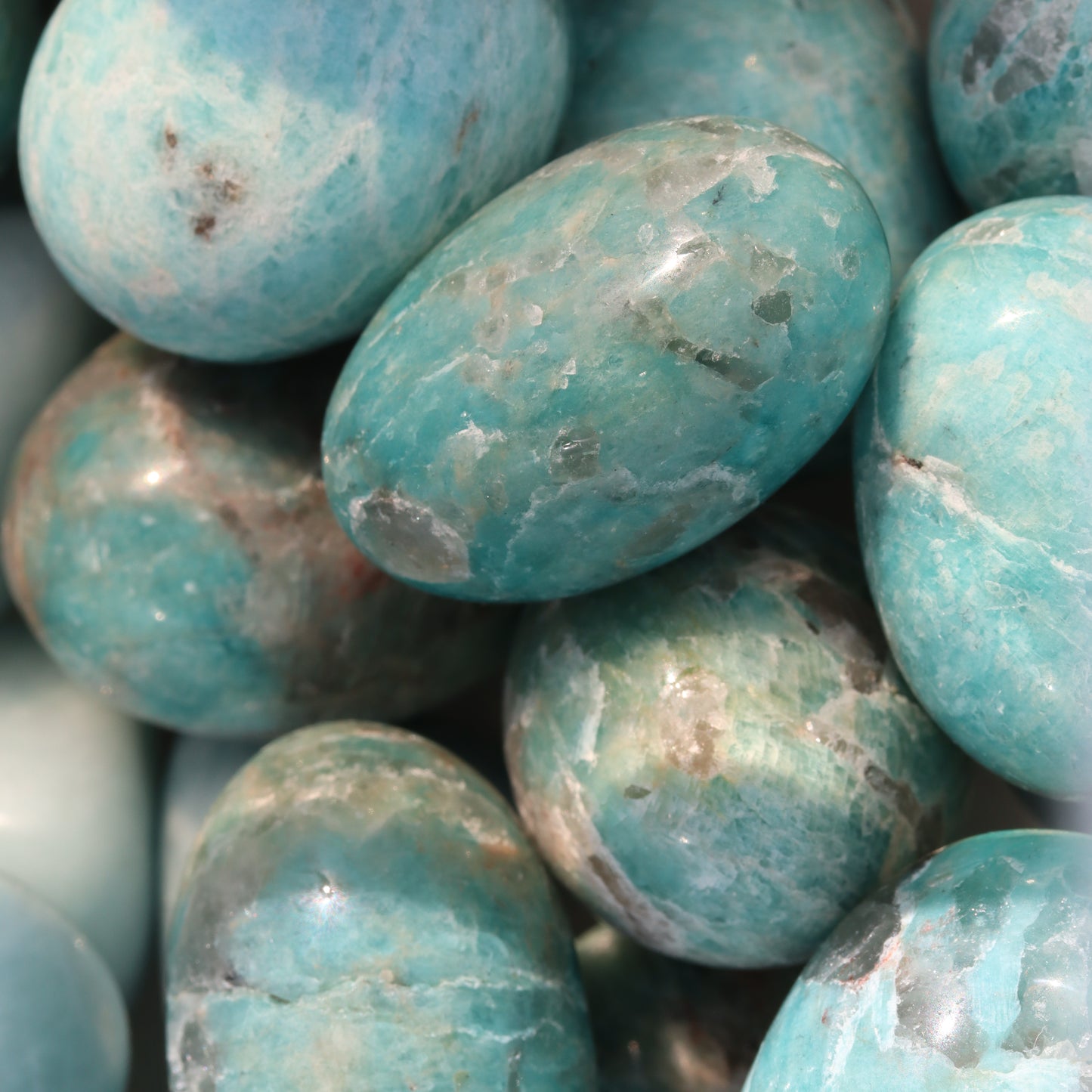 Amazonite Smokey Tumble