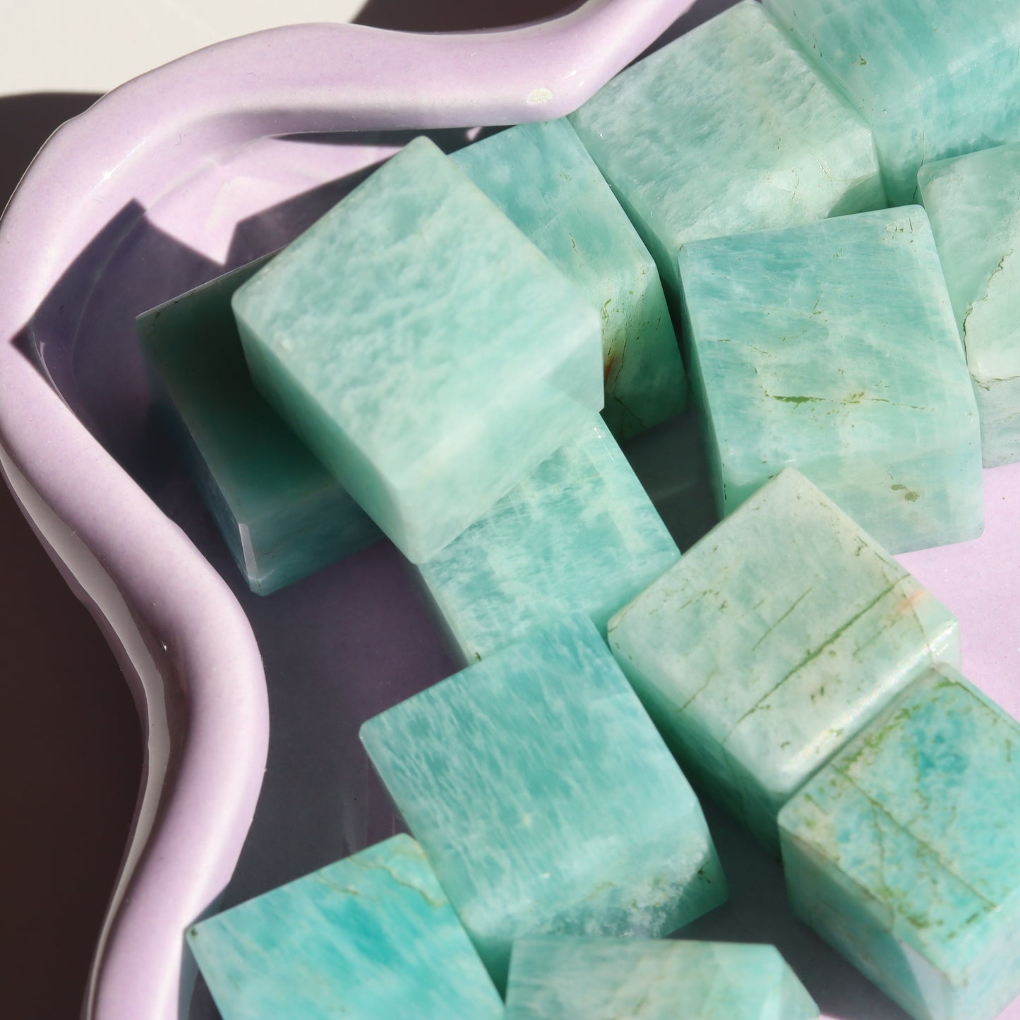 Amazonite Cube
