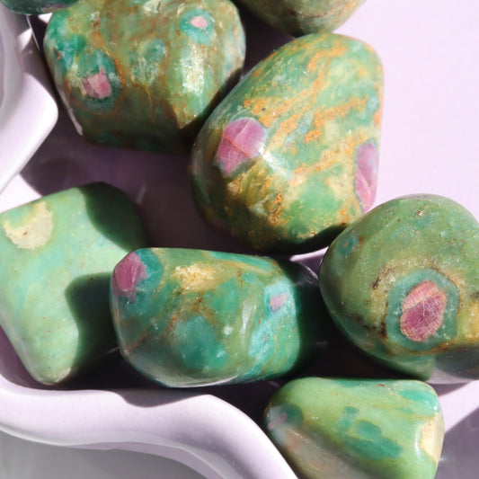 Ruby Zoisite Tumble