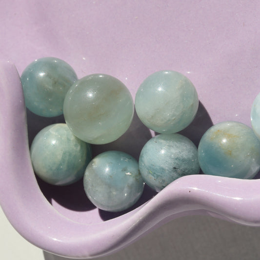 Aquamarine Mini Sphere
