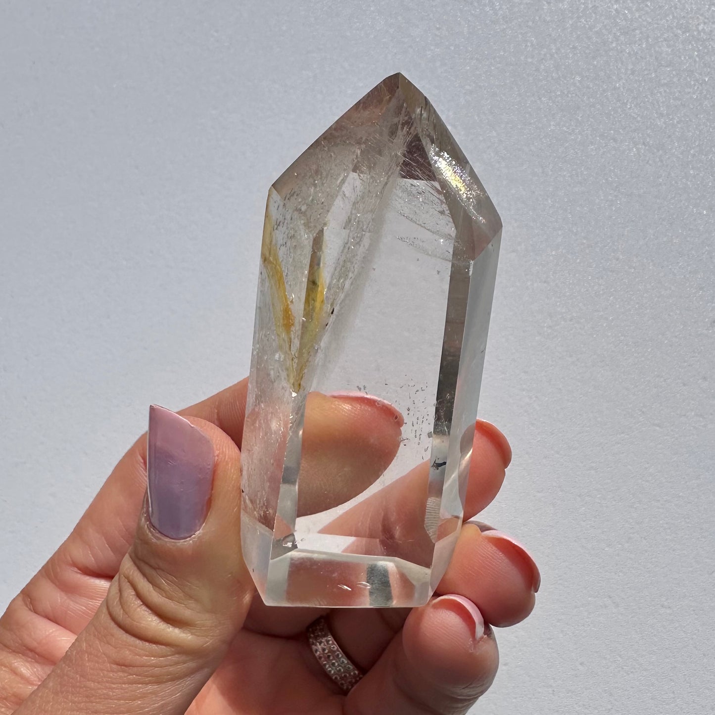Clear Quartz Tower