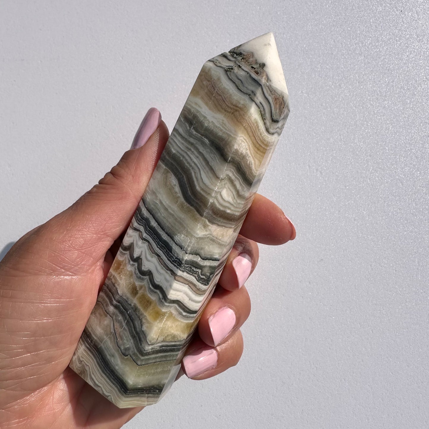 Zebra Aragonite Tower