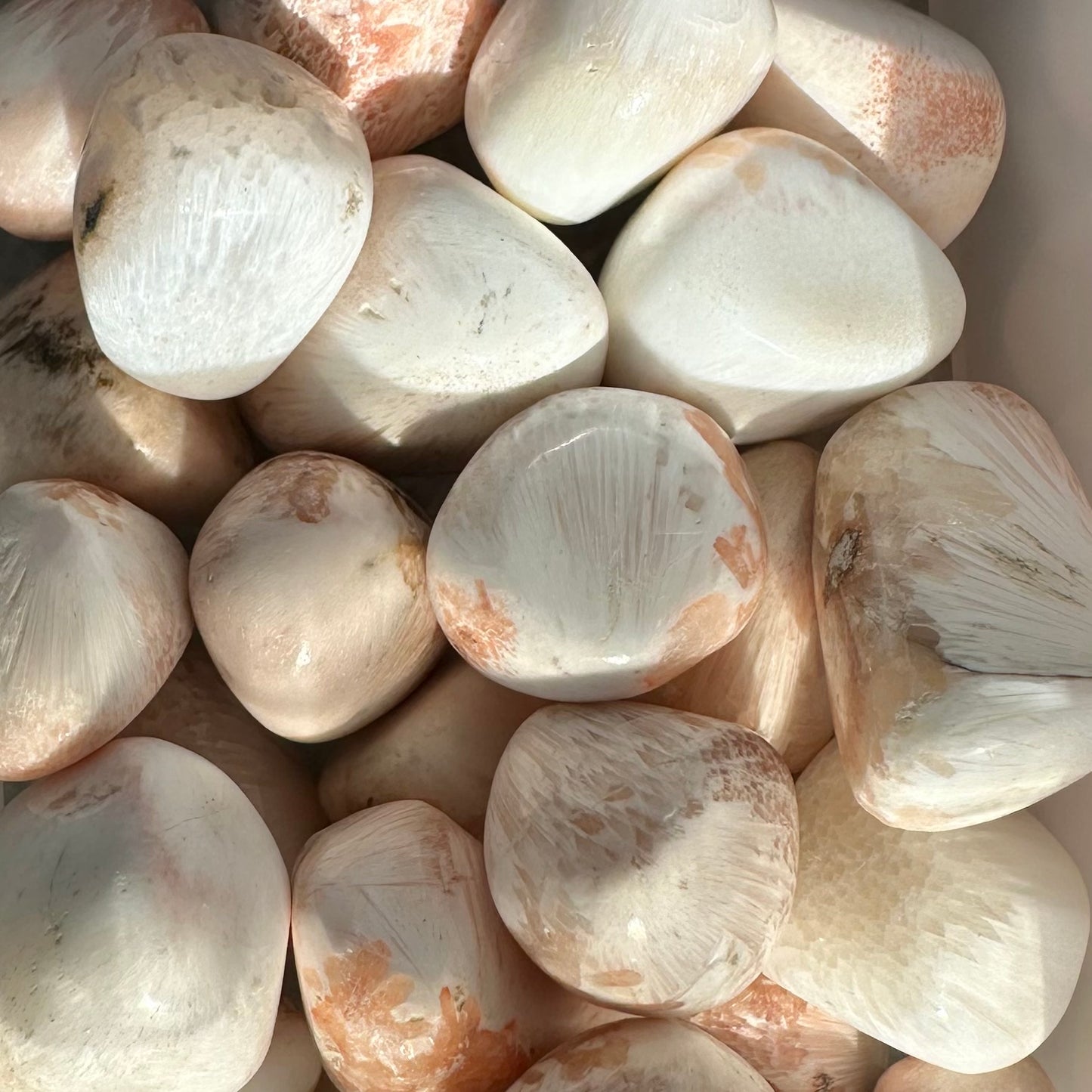 Pink Scolecite Tumble