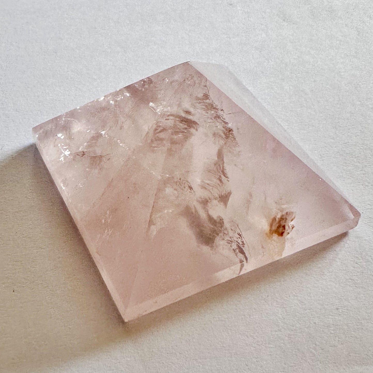 Rose Quartz Pyramid