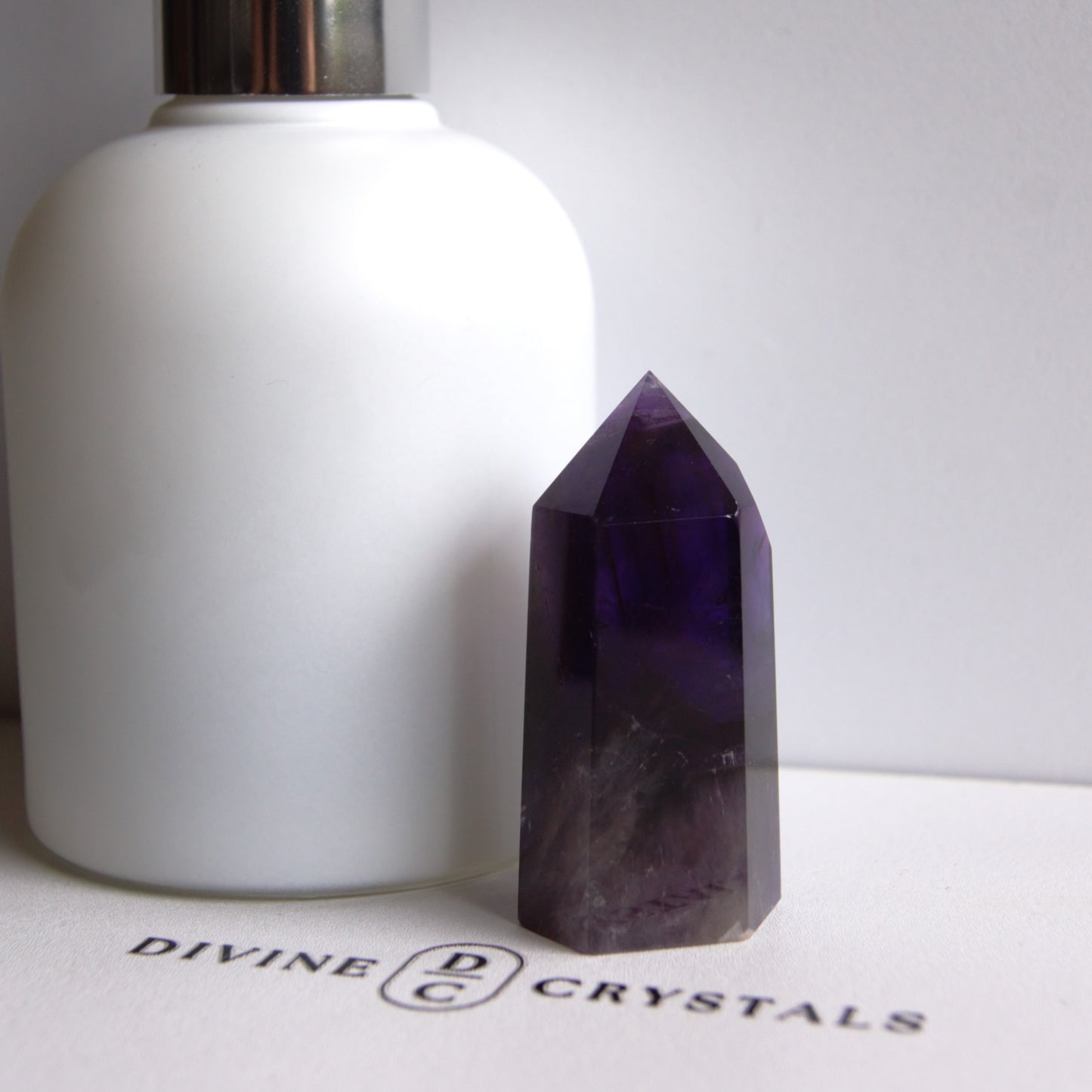 High Quality Deep Purple Amethyst Towers – Protection • Calm • Higher Guidance