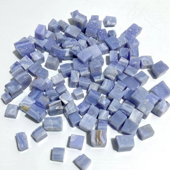 Blue Lace Agate Cube
