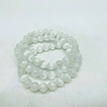Natural Selenite Bracelet