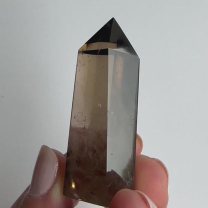 Smoky Quartz Crystal Tower