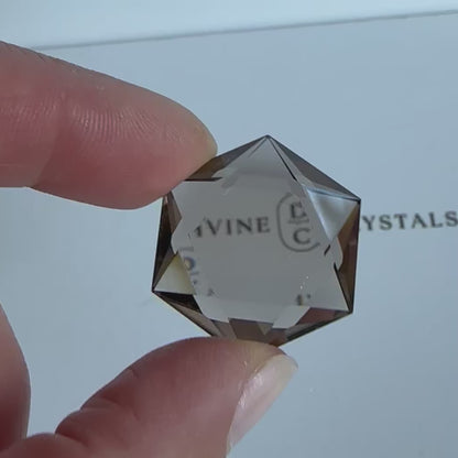 Star of David Smoky Quartz