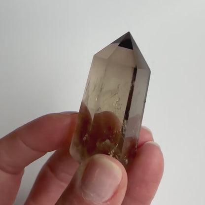 Smoky Quartz Crystal Tower