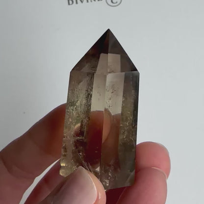 Smoky Quartz Crystal Tower