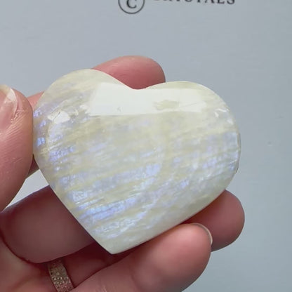 High Quality Moonstone Heart
