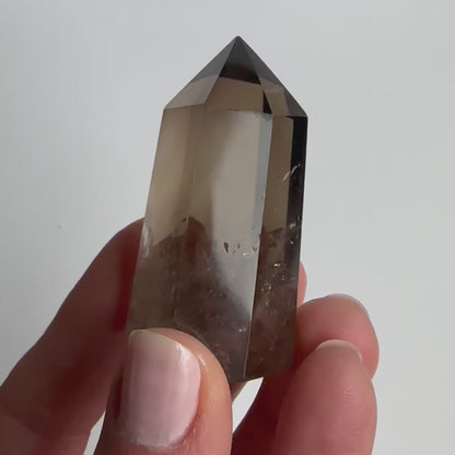 Smoky Quartz Crystal Tower